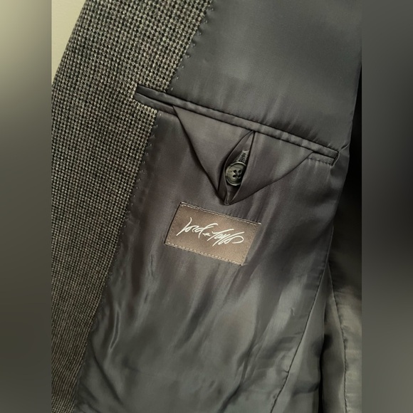 Lauren Ralph Lauren 44R Gray 100% Wool Blazer Lord & Taylor Sport Jacket - Picture 4 of 11